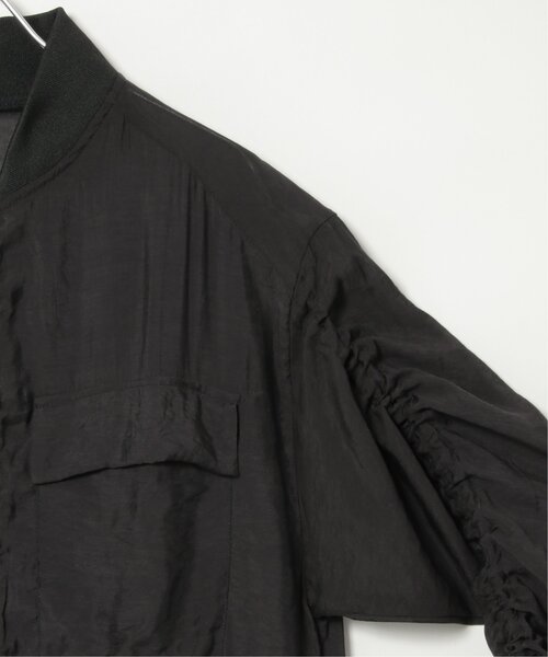 VENCEEXCHANGE（ヴァンスエクスチェンジ）の「袖ドロストシアーMA-1（MA-1・レディース・オフホワイト/ブラック・FREE）」の10枚目の写真