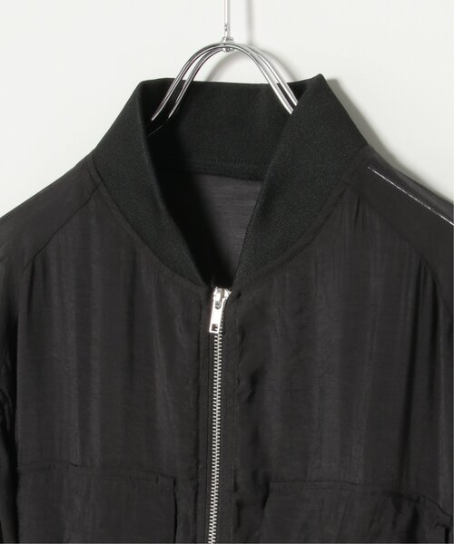 VENCEEXCHANGE（ヴァンスエクスチェンジ）の「袖ドロストシアーMA-1（MA-1・レディース・オフホワイト/ブラック・FREE）」の13枚目の写真