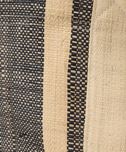 FRAMeWORK（フレームワーク）の「【MAISON N.H PARIS/メゾン エヌ アッシュ パリ】Raffia Shopping バッグ（クラッチバッグ・レディース・ブラックミックス・FREE）」の18枚目の写真