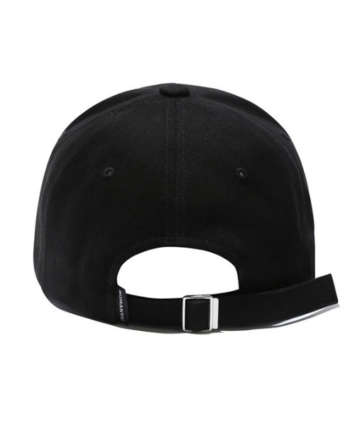 ROMANTIC CROWN（ロマンティッククラウン）の「A'GEM/9 × .kom『ROMANTIC CROWN/ロマンティッククラウン』FLOWER LOGO BALL CAP/フラワーロゴ ボールキャップ（キャップ・レディース・ブラック・FREE）」の4枚目の写真