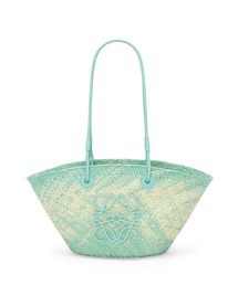ロエベ アナグラム バスケット　バッグ　スモール トートバッグ ベージュ 楽天市場】美品 LOEWE ロエベ アナグラム バスケットバッグ