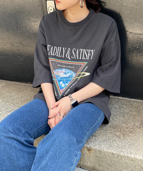 LOWRYS FARM(ローリーズファーム)の「バンドカコウTシャツSS 909165(Tシャツ/カットソー・メンズ・ブラック/その他/その他1・MEDIUM/LARGE)」の17枚目の写真