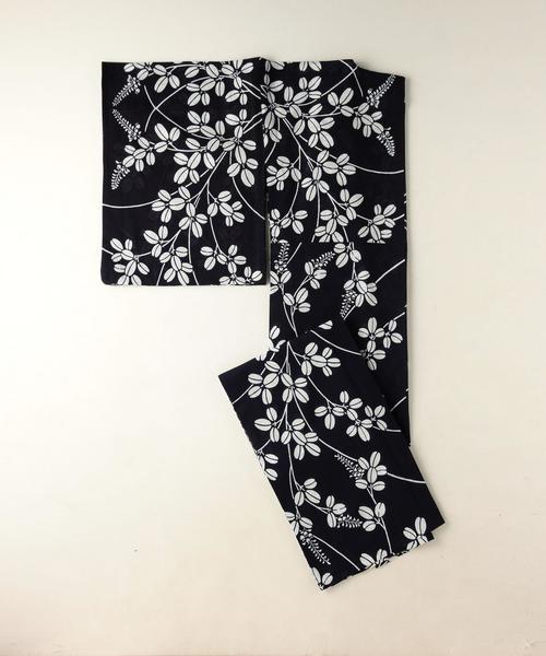 ローズさん◆新古品◆竺仙【反物】萩模様◆木綿◆浴衣◆12m×38cm ローズさん様 専用◇新古品◇竺仙【反物】萩模様◇木綿◇浴衣