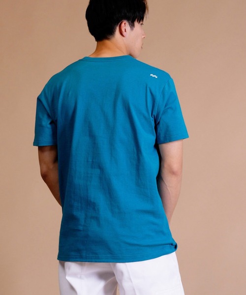 BILLABONG(ビラボン)の「BILLABONG/ビラボン ロゴプリントTシャツ クルーネック半袖Tee/ワンポイント ブランドロゴ BD011-274(Tシャツ/カットソー・メンズ・ブラック×ホワイト/ホワイト×ブラック/ブルー・XL/L/S/M)」の7枚目の写真