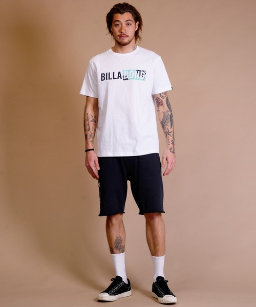 BILLABONG(ビラボン)の「BILLABONG/ビラボン ロゴプリントTシャツ クルーネック半袖Tee/ワンポイント ブランドロゴ BD011-274(Tシャツ/カットソー・メンズ・ブラック×ホワイト/ホワイト×ブラック/ブルー・XL/L/S/M)」の8枚目の写真