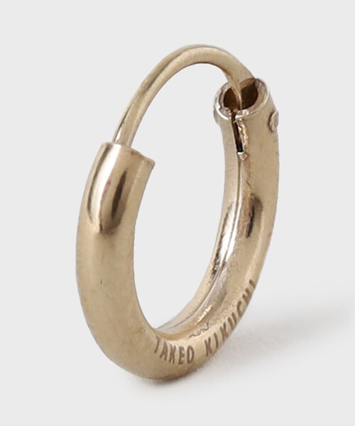 TAKEO KIKUCHI（タケオキクチ）の「【SILVER925】 ミニマルピアス　S（ピアス（両耳用）・メンズ・ピンクゴールド/シルバー・00）」の2枚目の写真