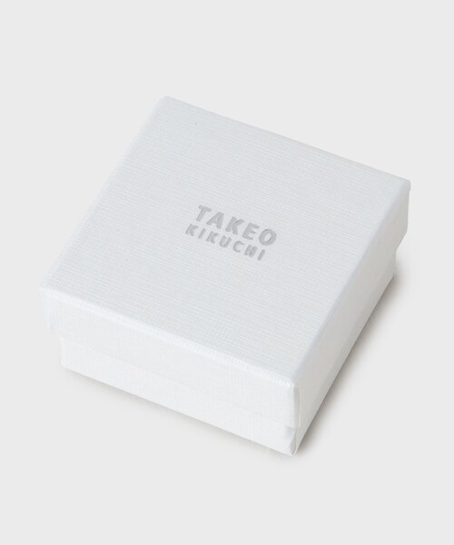 TAKEO KIKUCHI（タケオキクチ）の「【SILVER925】 ミニマルピアス　S（ピアス（両耳用）・メンズ・ピンクゴールド/シルバー・00）」の10枚目の写真