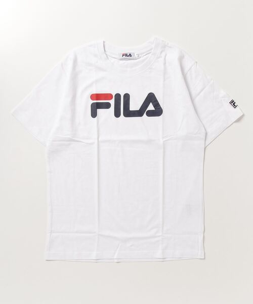 FILA（フィラ）の「FILA フィラ ビッグロゴプリントTシャツ（Tシャツ/カットソー・メンズ・ホワイト/グレー/ネイビー/ブラック・M/XL/L）」の15枚目の写真
