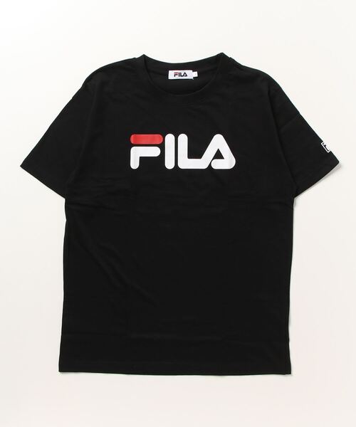 FILA（フィラ）の「FILA フィラ ビッグロゴプリントTシャツ（Tシャツ/カットソー・メンズ・ホワイト/グレー/ネイビー/ブラック・M/XL/L）」の7枚目の写真