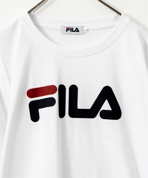 FILA（フィラ）の「FILA フィラ ビッグロゴプリントTシャツ（Tシャツ/カットソー・メンズ・ホワイト/グレー/ネイビー/ブラック・M/XL/L）」の10枚目の写真