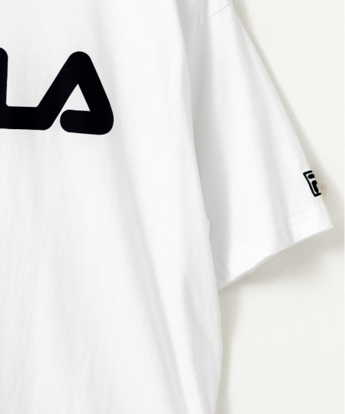 FILA（フィラ）の「FILA フィラ ビッグロゴプリントTシャツ（Tシャツ/カットソー・メンズ・ホワイト/グレー/ネイビー/ブラック・M/XL/L）」の11枚目の写真