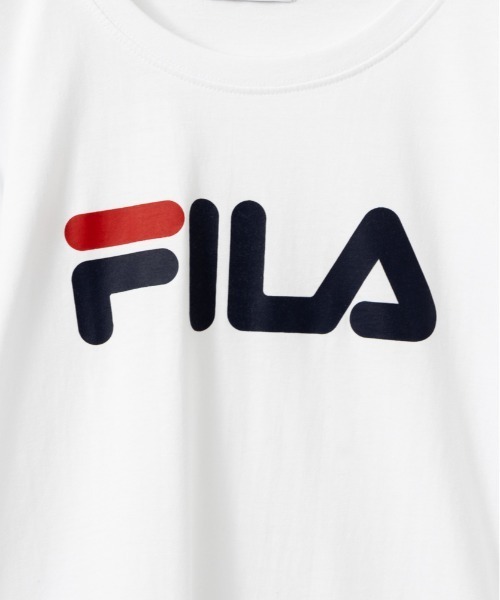 FILA（フィラ）の「FILA フィラ ビッグロゴプリントTシャツ（Tシャツ/カットソー・メンズ・ホワイト/グレー/ネイビー/ブラック・M/XL/L）」の13枚目の写真