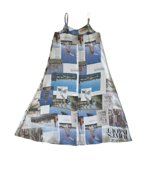 TEVALT（ヴァレット）の「風景プリントキャミワンピース（ワンピース・レディース・その他/グレー・38）」の17枚目の写真