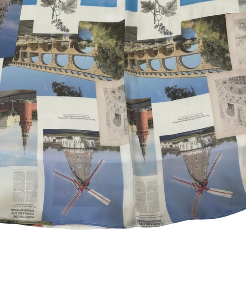 TEVALT（ヴァレット）の「風景プリントキャミワンピース（ワンピース・レディース・その他/グレー・38）」の21枚目の写真