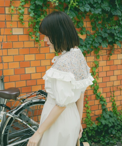 kutir（クティール）の「【クティールとレトロ】フリルつけ襟2wayブラウス（シャツ/ブラウス・レディース・ホワイト系その他/ベージュ/ネイビー/オフホワイト・FREE）」の13枚目の写真