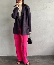 [Jeans Factory Clothes/ジーンズファクトリークローズ] ベロアイージーパンツ