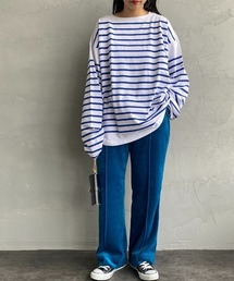 [Jeans Factory Clothes/ジーンズファクトリークローズ] ベロアイージーパンツ