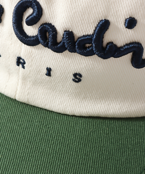417 EDIFICE（フォーワンセブンエディフィス）の「【Pierre Cardin / ピエール カルダン】別注ロゴキャップ（キャップ・メンズ・ブラック/グリーン・FREE）」の13枚目の写真
