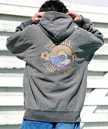 【ムラサキスポーツ別注】QUIKSILVER/クイックシルバー パーカー バックプリント 長袖 QPO234614M