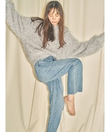 Ungrid | ラメフェザーヤーンニット(ニット/セーター)