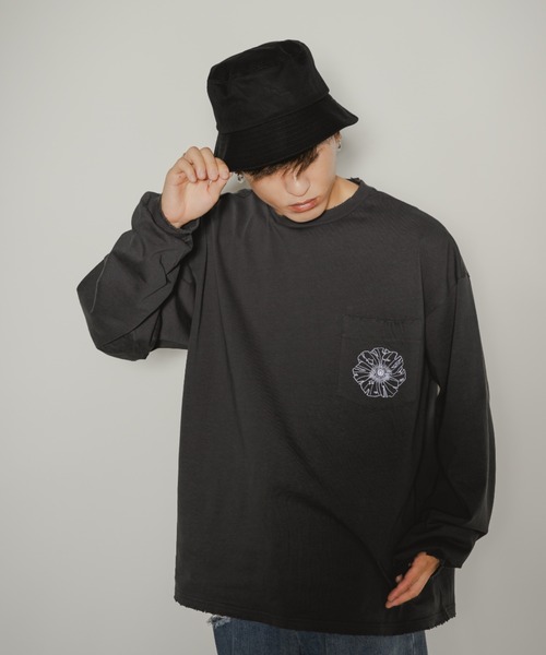 INTER FACTORY（インターファクトリー）の「古謝那伊留 - バケットハット made in INTER FACTORY（ハット・メンズ・ブラック・FREE）」の5枚目の写真