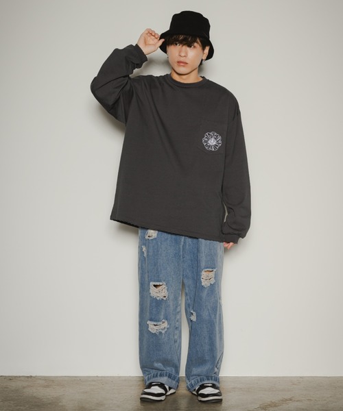 INTER FACTORY（インターファクトリー）の「古謝那伊留 - バケットハット made in INTER FACTORY（ハット・メンズ・ブラック・FREE）」の7枚目の写真