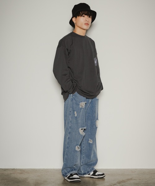 INTER FACTORY（インターファクトリー）の「古謝那伊留 - バケットハット made in INTER FACTORY（ハット・メンズ・ブラック・FREE）」の10枚目の写真