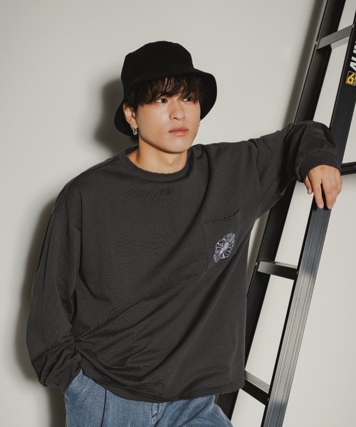 INTER FACTORY（インターファクトリー）の「古謝那伊留 - バケットハット made in INTER FACTORY（ハット・メンズ・ブラック・FREE）」の11枚目の写真