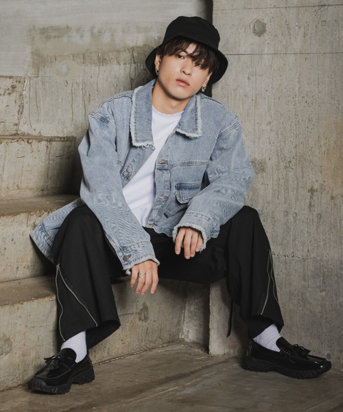 INTER FACTORY（インターファクトリー）の「古謝那伊留 - バケットハット made in INTER FACTORY（ハット・メンズ・ブラック・FREE）」の12枚目の写真