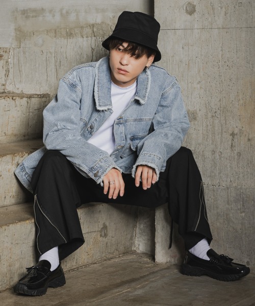 INTER FACTORY（インターファクトリー）の「古謝那伊留 - バケットハット made in INTER FACTORY（ハット・メンズ・ブラック・FREE）」の13枚目の写真