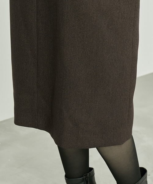 ROPE' PICNIC(ロペピクニック)の「スリートーンツイードジャンスカワンピース(ジャンパースカート・レディース・チャコールグレー/ダークブラウン/ベージュ・36/38)」の21枚目の写真