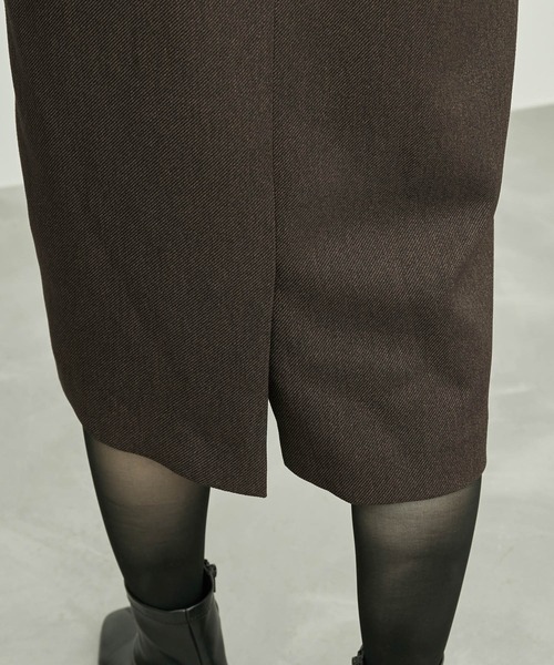 ROPE' PICNIC(ロペピクニック)の「スリートーンツイードジャンスカワンピース(ジャンパースカート・レディース・チャコールグレー/ダークブラウン/ベージュ・36/38)」の22枚目の写真