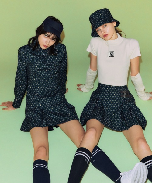 EIMY GOLF（エイミーゴルフ）の「Horseshoe print バケットハット