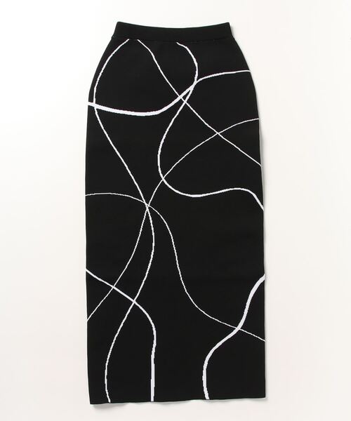 Per sist ence(パーシエンス)の「Per sist ence/パーシエンス 総柄ジャガードスカート(スカート・レディース・グレー/ブラック/ブラック系2/チャコールグレー/ホワイト系/ブラック系1/グレー系1/ベージュ/チャコールグレー×ブラック/ホワイト系2/ホワイト系3/ブラック系3/グレー系2/ベージュ系2/グレー系3/ブラック系4・FREE)」の6枚目の写真