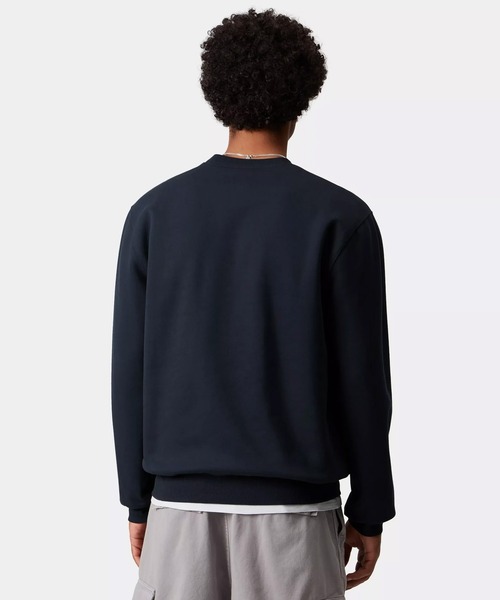 Carhartt WIP(カーハートダブリューアイピー)の「Carhartt WIP/カーハートダブリューアイピー CARHARTT SWEATSHIRT トレーナー ルーズシルエット アースカラー I030546(スウェット・メンズ・ヘザーグレー/パープル/ダークブルー/カーキオリーブ/ブラック/ダークブラウン/ダークネイビー・L/S/M/XL)」の11枚目の写真