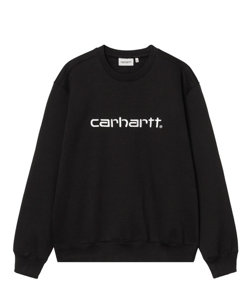 Carhartt WIP(カーハートダブリューアイピー)の「Carhartt WIP/カーハートダブリューアイピー CARHARTT SWEATSHIRT トレーナー ルーズシルエット アースカラー I030546(スウェット・メンズ・ヘザーグレー/パープル/ダークブルー/カーキオリーブ/ブラック/ダークブラウン/ダークネイビー・L/S/M/XL)」の19枚目の写真