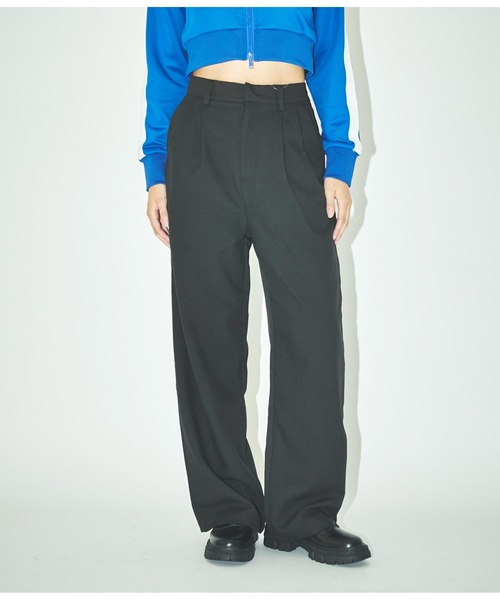 ANLIBERTY ANAP（アンリバティアナップ）の「シンプルスラックス【セットアップ対応】（スラックス・レディース・グレー/ブラック・M/S）」の19枚目の写真