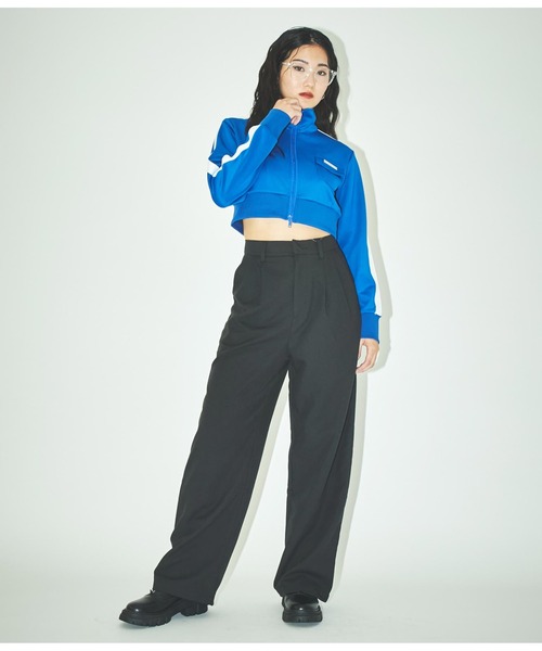 ANLIBERTY ANAP（アンリバティアナップ）の「シンプルスラックス【セットアップ対応】（スラックス・レディース・グレー/ブラック・M/S）」の21枚目の写真