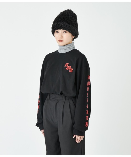 ANLIBERTY ANAP（アンリバティアナップ）の「シンプルスラックス【セットアップ対応】（スラックス・レディース・グレー/ブラック・M/S）」の3枚目の写真