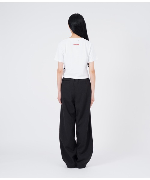 ANLIBERTY ANAP（アンリバティアナップ）の「シンプルスラックス【セットアップ対応】（スラックス・レディース・グレー/ブラック・M/S）」の13枚目の写真