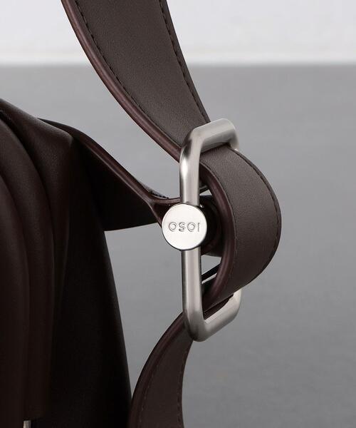 OSOI（オソイ）の「＜OSOI＞MINI BROT バッグ（ショルダーバッグ・レディース・ダークブラウン/ブラック・FREE）」の10枚目の写真