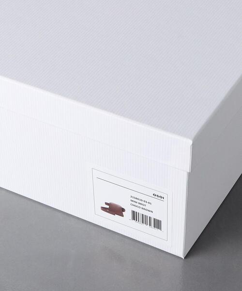 OSOI（オソイ）の「＜OSOI＞MINI BROT バッグ（ショルダーバッグ・レディース・ダークブラウン/ブラック・FREE）」の18枚目の写真