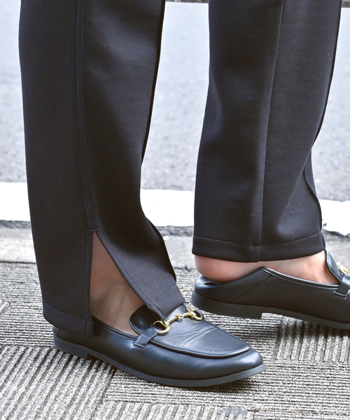 B.C STOCK（ベーセーストック）の「スリムストレートストレッチパンツ（スラックス・レディース・カーキ/ブラック・SMALL/MEDIUM）」の11枚目の写真