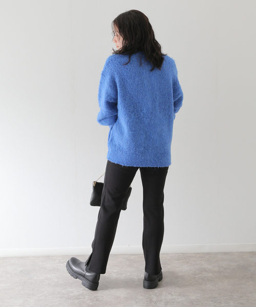 B.C STOCK（ベーセーストック）の「スリムストレートストレッチパンツ（スラックス・レディース・カーキ/ブラック・SMALL/MEDIUM）」の15枚目の写真