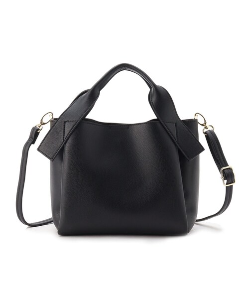 index（インデックス）の「◆3層ミドルサイズショルダーバッグ（ショルダーバッグ・レディース・ベージュ/ブラック/シルバー・00）」の2枚目の写真