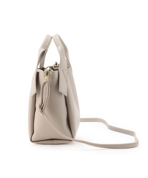 index（インデックス）の「◆3層ミドルサイズショルダーバッグ（ショルダーバッグ・レディース・ベージュ/ブラック/シルバー・00）」の8枚目の写真