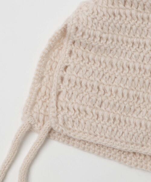 WEGO（ウィゴー）の「WEGO/ウサミミバラクラバ（ニットキャップ/ビーニー・レディース・オフホワイト/ブラック・FREE）」の15枚目の写真