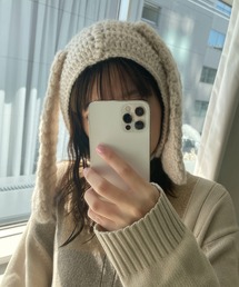 WEGO | WEGO/ウサミミバラクラバ(ニットキャップ/ビーニー)