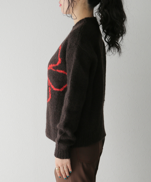 Paloma Wool（パロマウール）の「【PALOMA WOOL/パロマ ウール】FLOREKE：ニット（ニット/セーター・レディース・ブラウン・SMALL）」の5枚目の写真