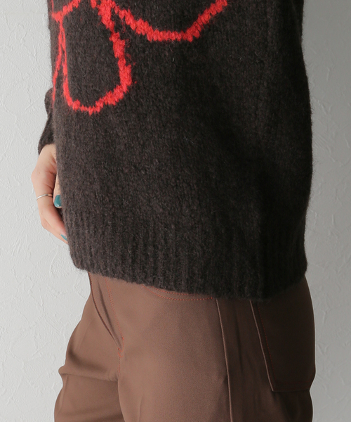 Paloma Wool（パロマウール）の「【PALOMA WOOL/パロマ ウール】FLOREKE：ニット（ニット/セーター・レディース・ブラウン・SMALL）」の12枚目の写真